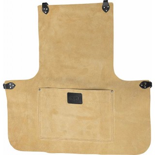 24" Suede Leather Apron With Pocket - CONAP1