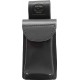 Black Leather Mobile Smart Phone Holder - C-SB-MPH-B