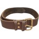 Premium Brown 2" Leather Belt - C-SB-LB2-BR